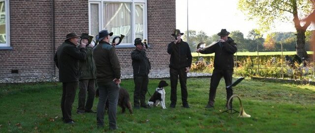 Hubertusviering Kerk op het Kip